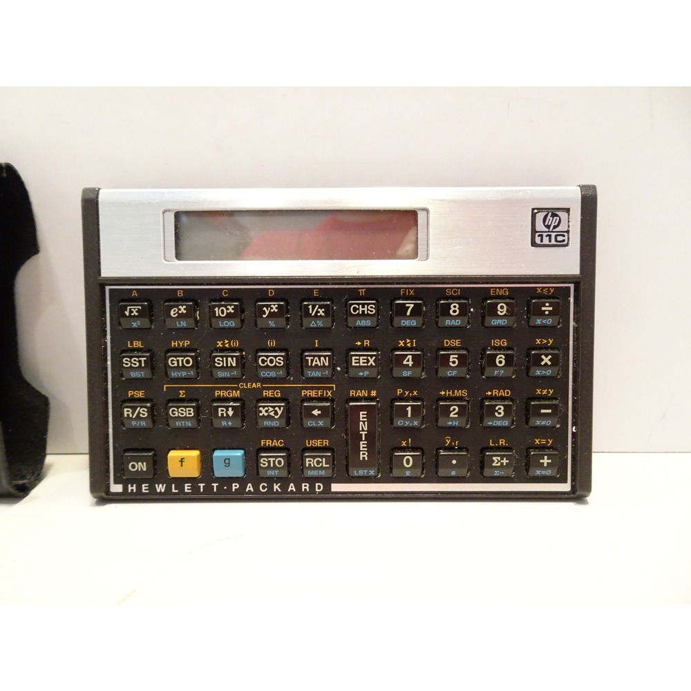 HP 11C Scientific Programmable Calculator Vintage Hewlett-Packard Voyager Series